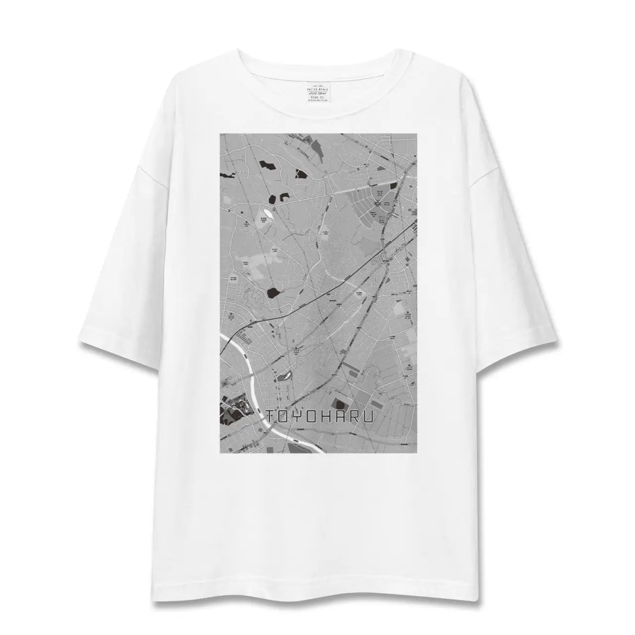 【豊春(埼玉県)】地図柄ビッグシルエットTシャツ