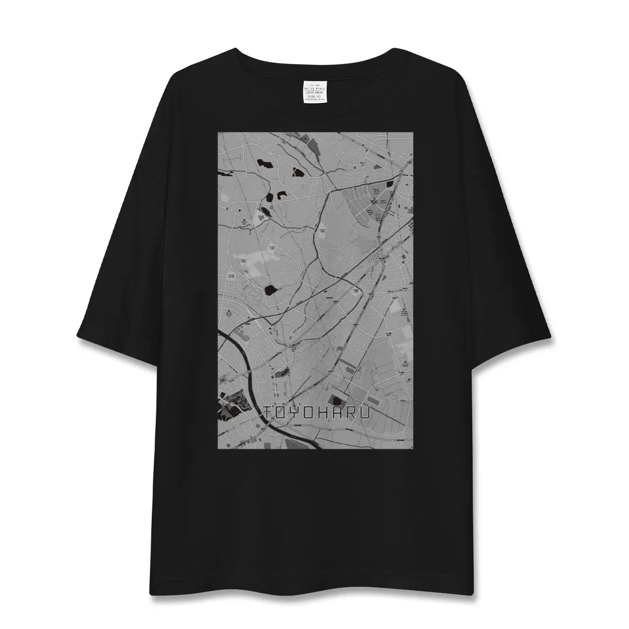 【豊春(埼玉県)】地図柄ビッグシルエットTシャツ