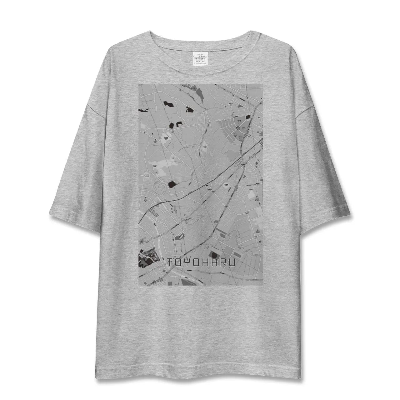 【豊春(埼玉県)】地図柄ビッグシルエットTシャツ