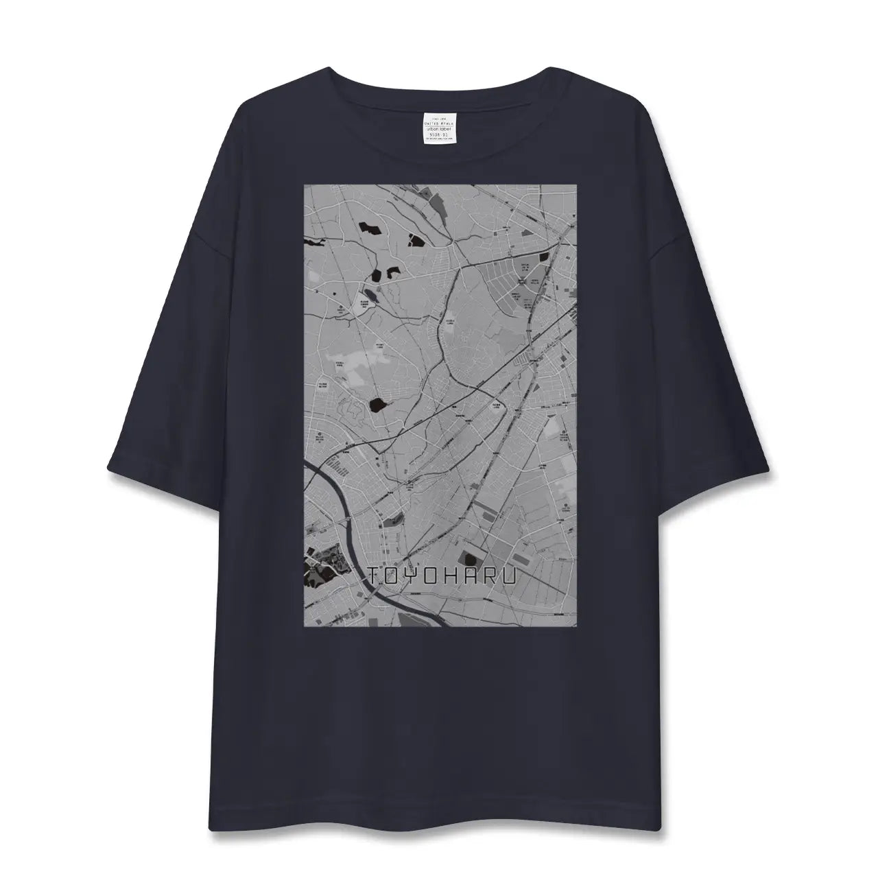 【豊春(埼玉県)】地図柄ビッグシルエットTシャツ