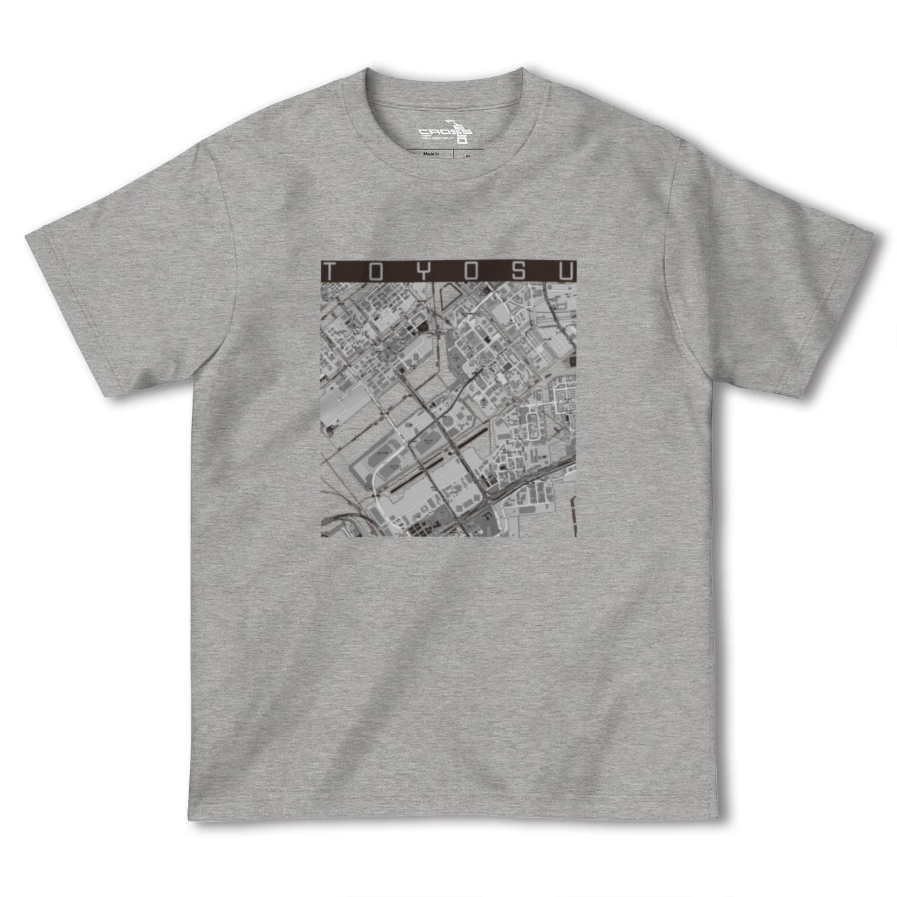 【豊洲(東京都)】地図柄ヘビーウェイトTシャツ