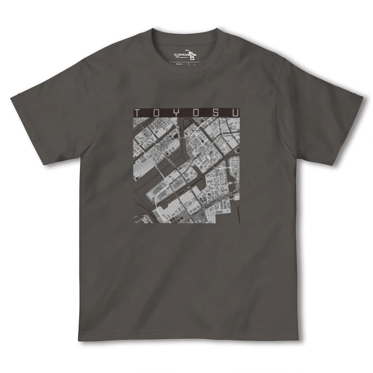 【豊洲(東京都)】地図柄ヘビーウェイトTシャツ