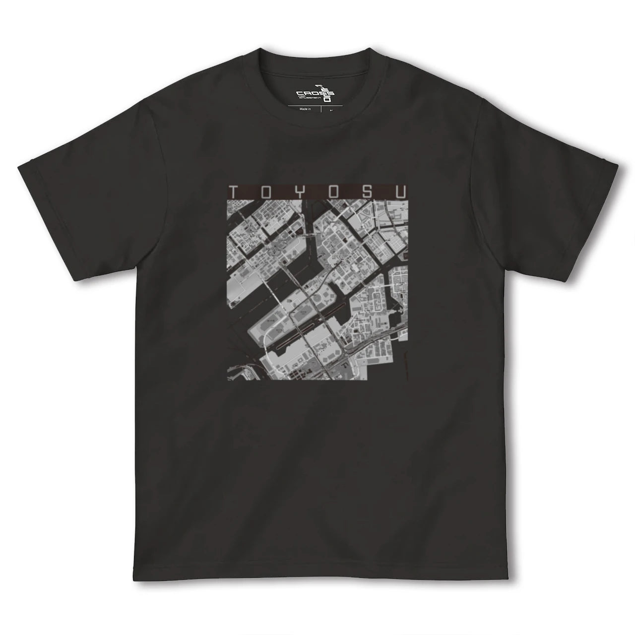 【豊洲(東京都)】地図柄ヘビーウェイトTシャツ