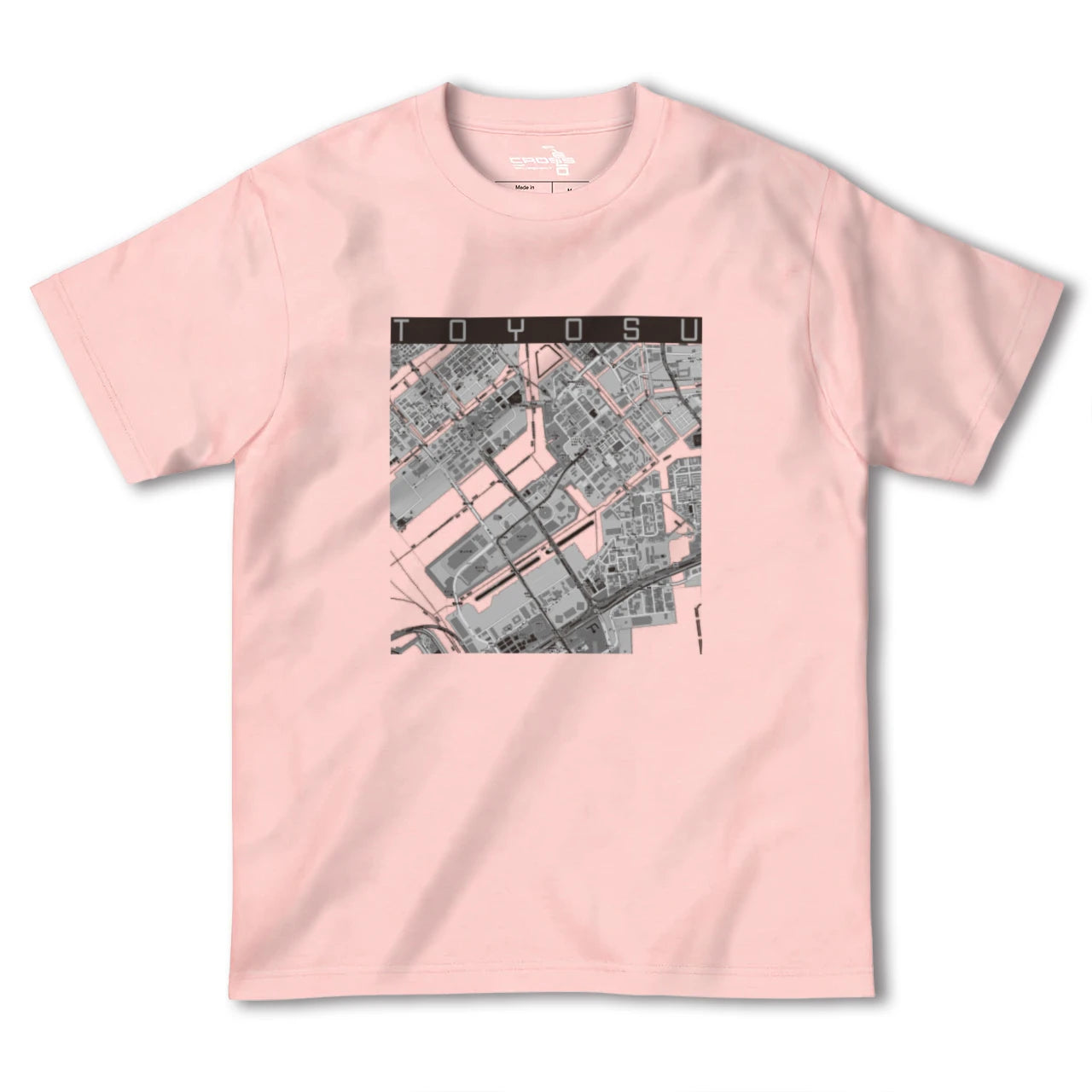 【豊洲(東京都)】地図柄ヘビーウェイトTシャツ