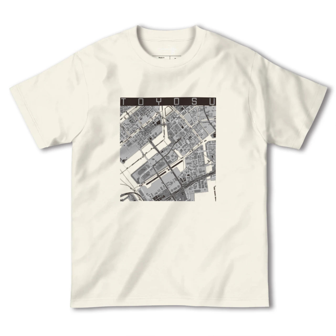 【豊洲(東京都)】地図柄ヘビーウェイトTシャツ