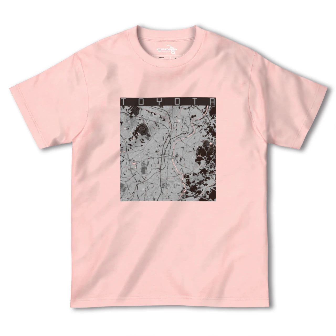 【豊田(愛知県)(愛知県)】地図柄ヘビーウェイトTシャツ
