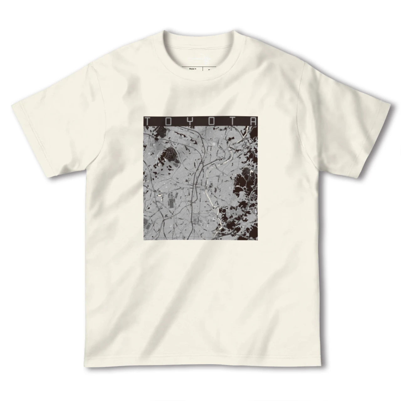【豊田(愛知県)(愛知県)】地図柄ヘビーウェイトTシャツ