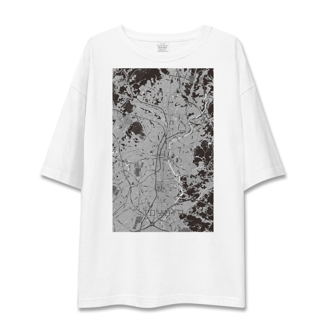 【豊田(愛知県)】地図柄ビッグシルエットTシャツ