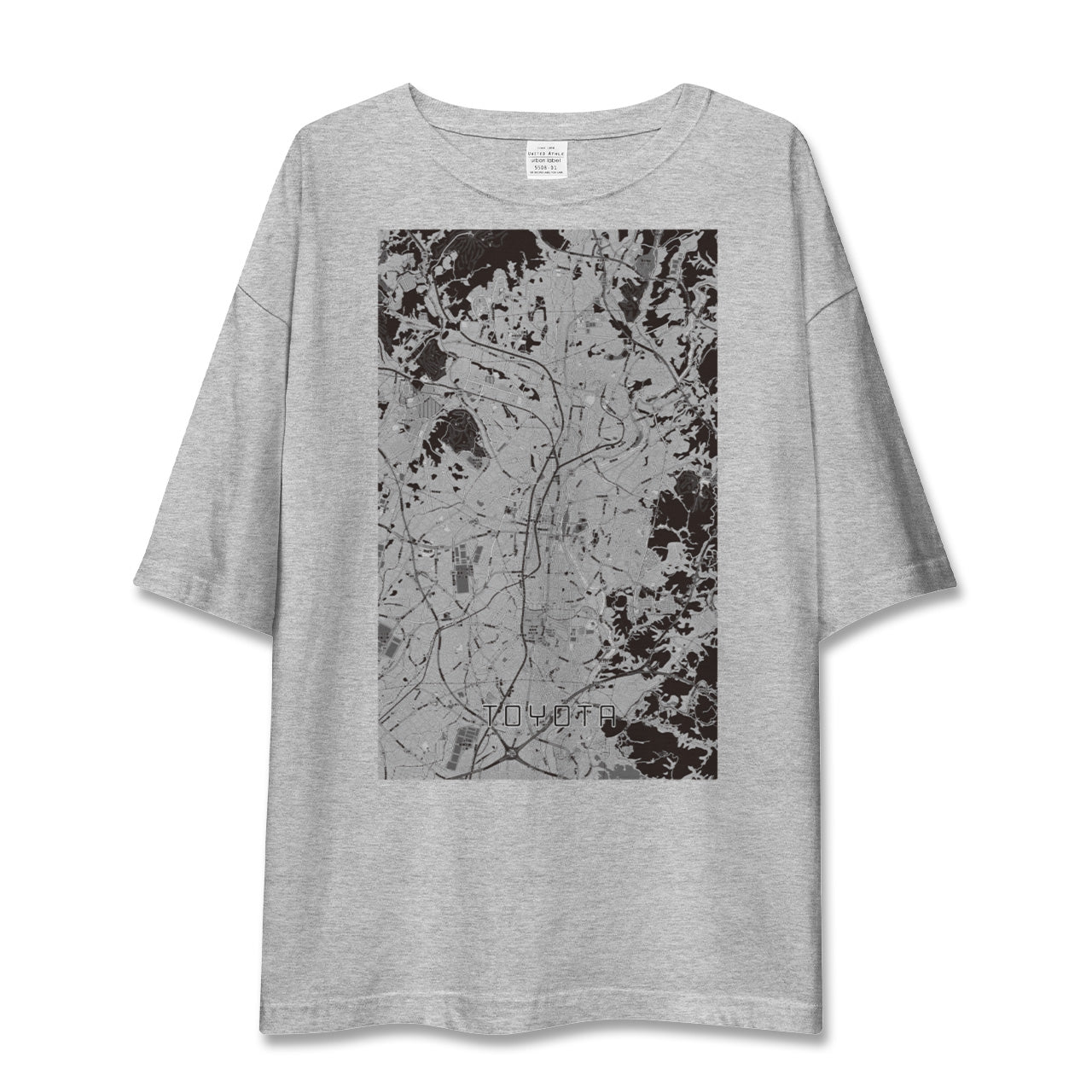 【豊田(愛知県)】地図柄ビッグシルエットTシャツ