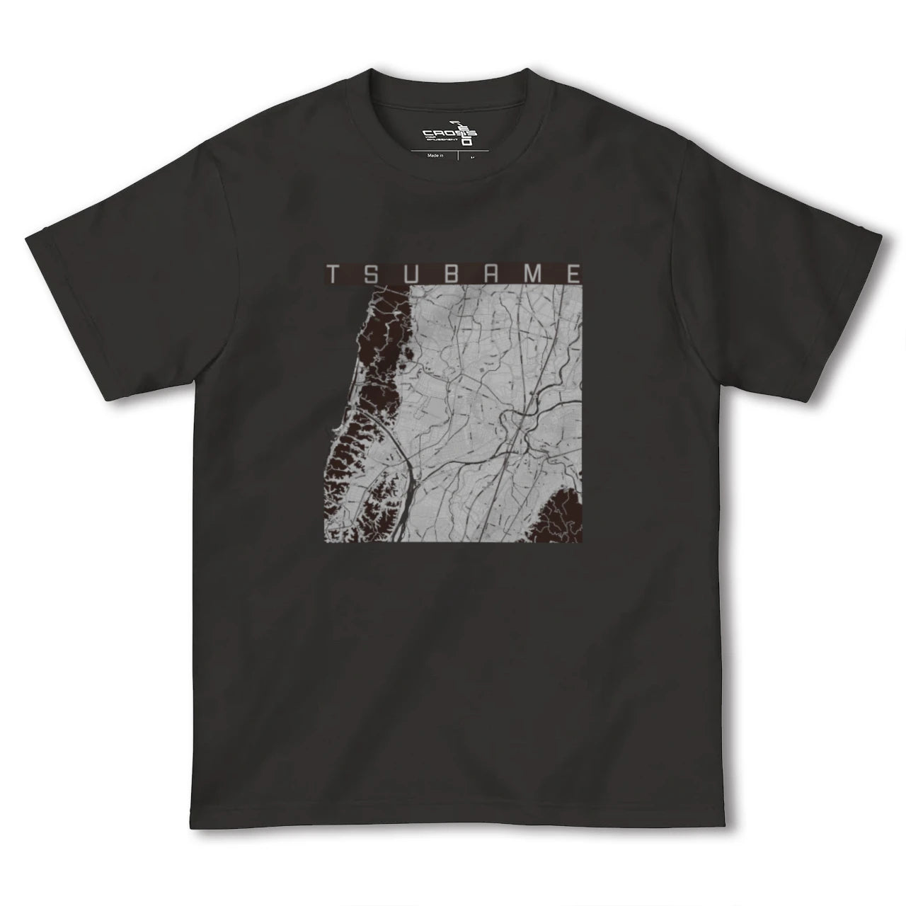 【燕(新潟県)】地図柄ヘビーウェイトTシャツ