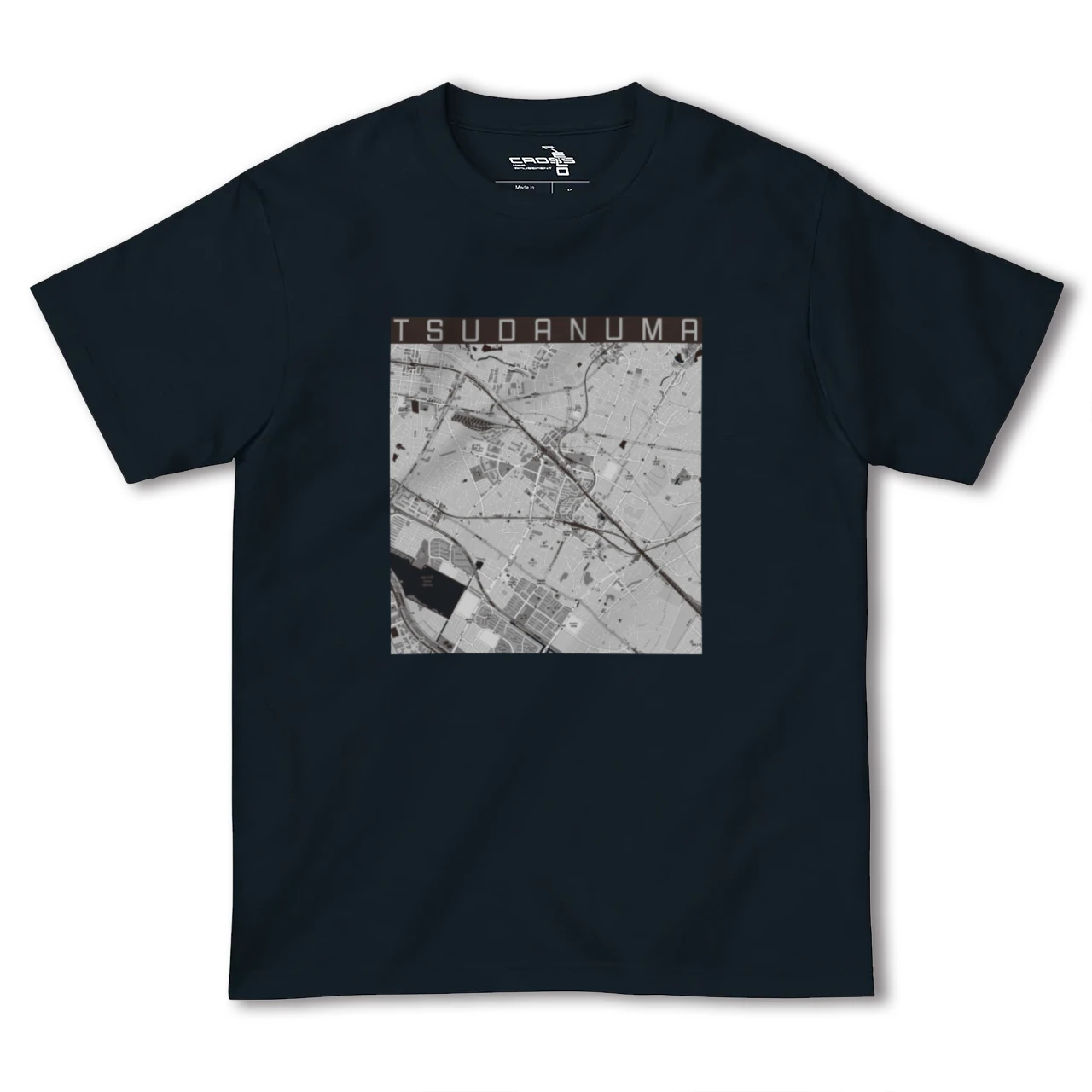 【津田沼(千葉県)】地図柄ヘビーウェイトTシャツ