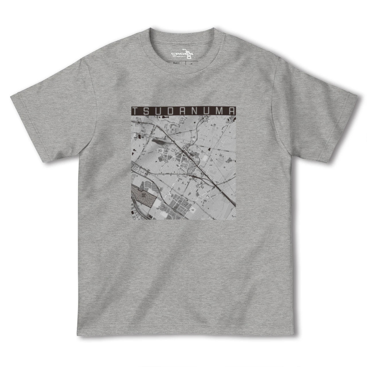 【津田沼(千葉県)】地図柄ヘビーウェイトTシャツ