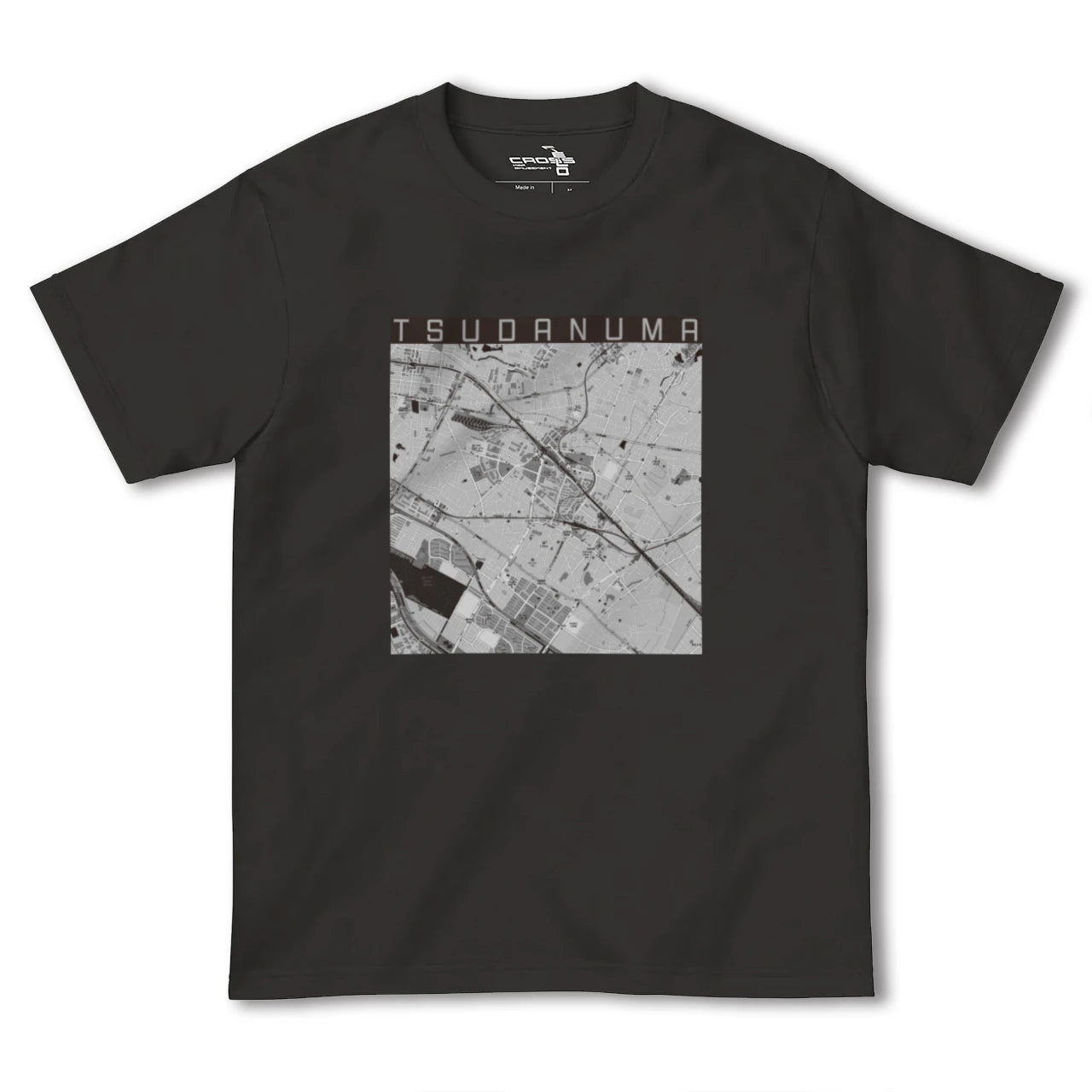 【津田沼(千葉県)】地図柄ヘビーウェイトTシャツ