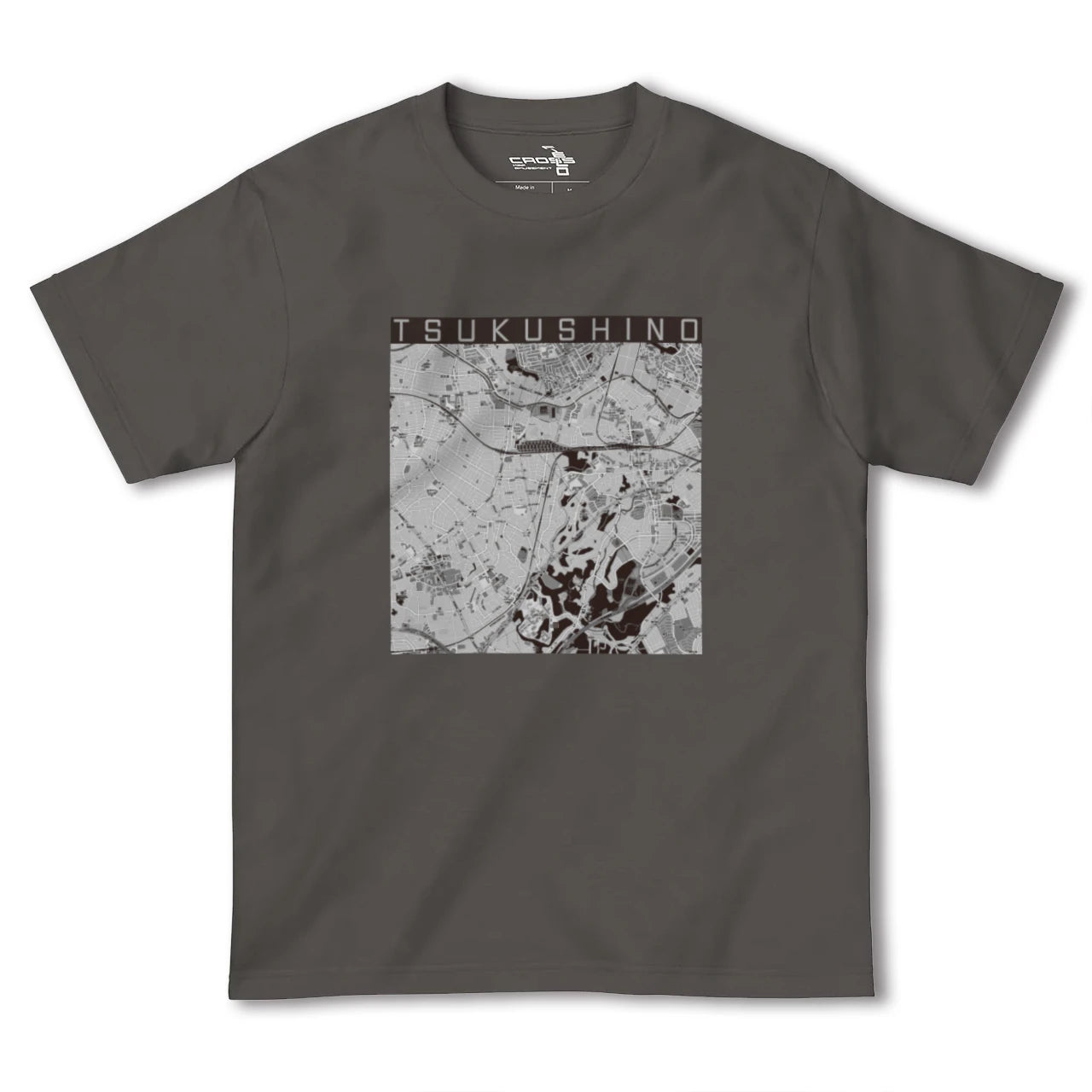 【つくし野(東京都)】地図柄ヘビーウェイトTシャツ