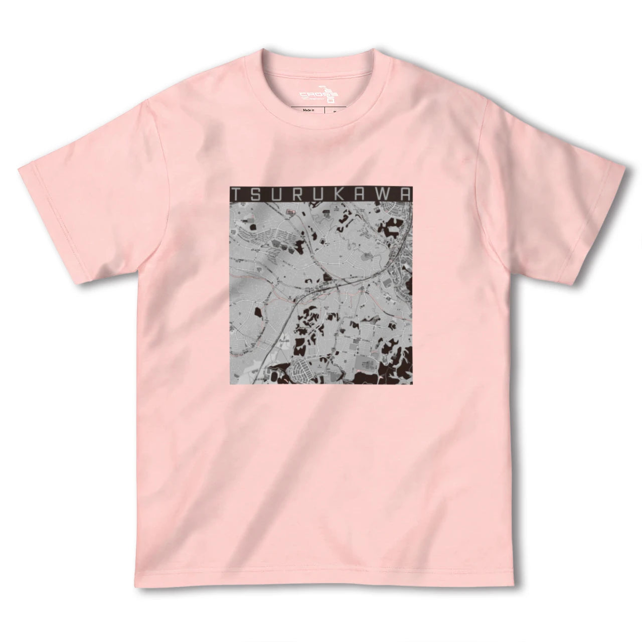 【鶴川(東京都)】地図柄ヘビーウェイトTシャツ