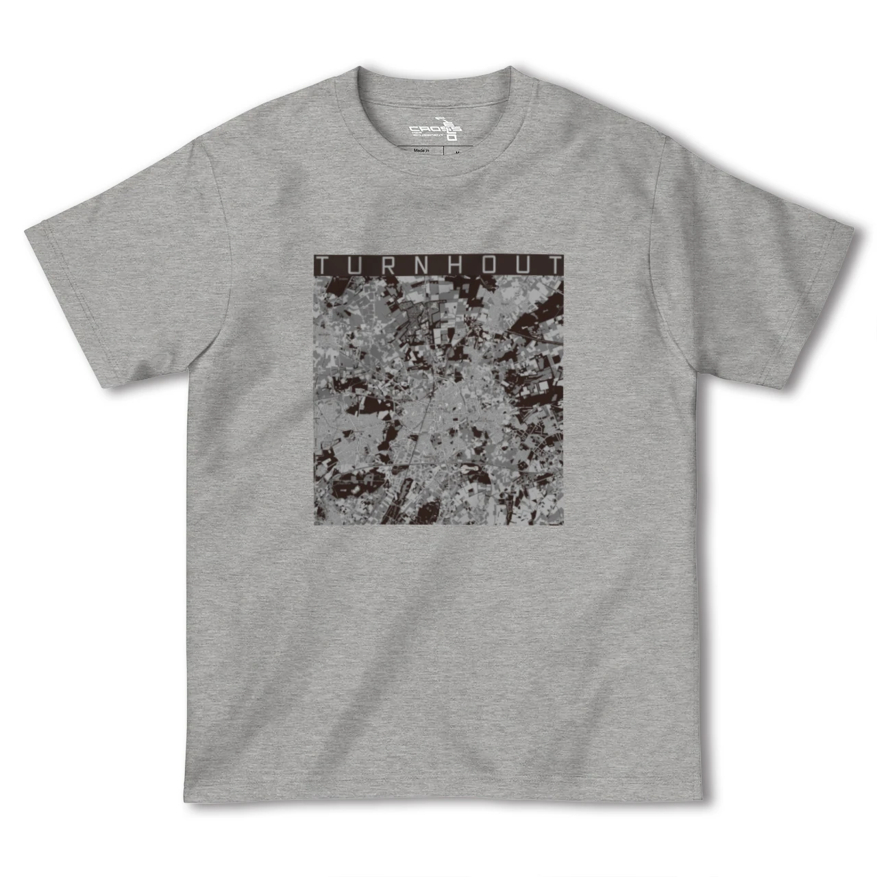 【トゥルンハウト(ベルギー)】地図柄ヘビーウェイトTシャツ