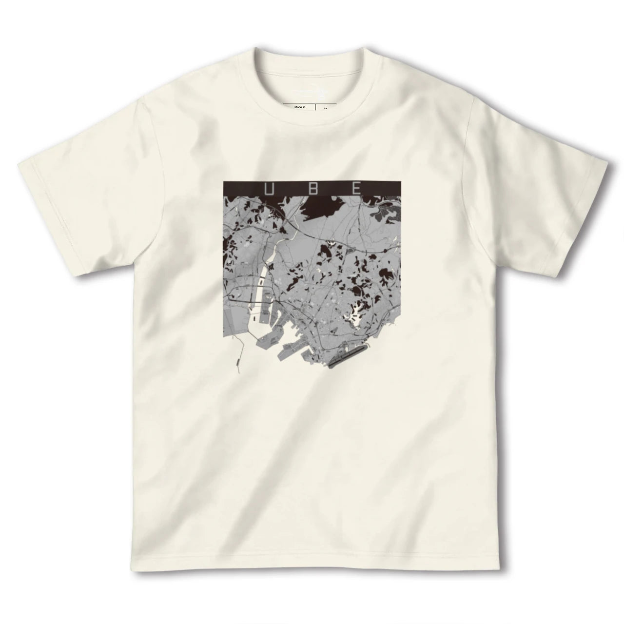 【宇部(山口県)】地図柄ヘビーウェイトTシャツ