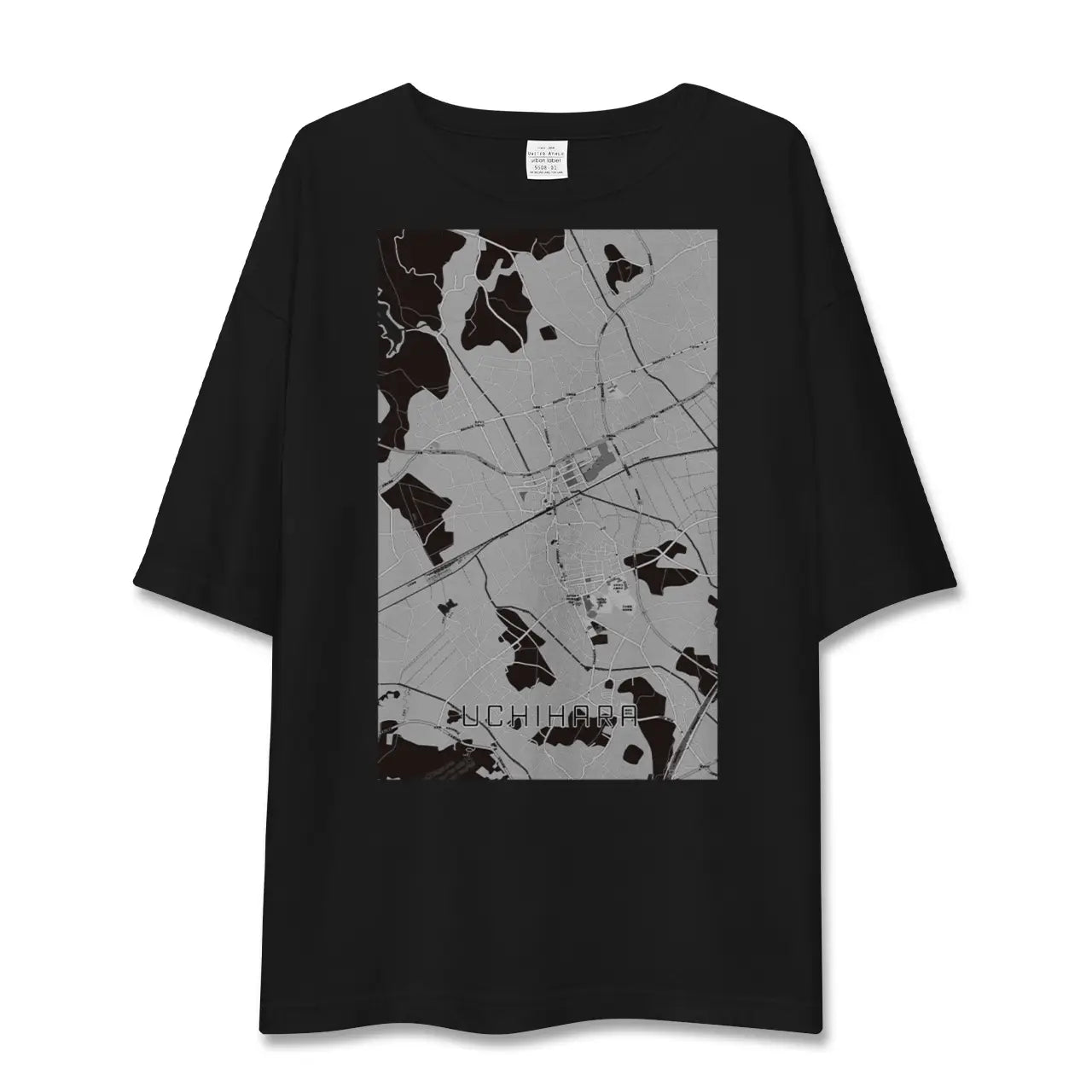 【内原(茨城県)】地図柄ビッグシルエットTシャツ