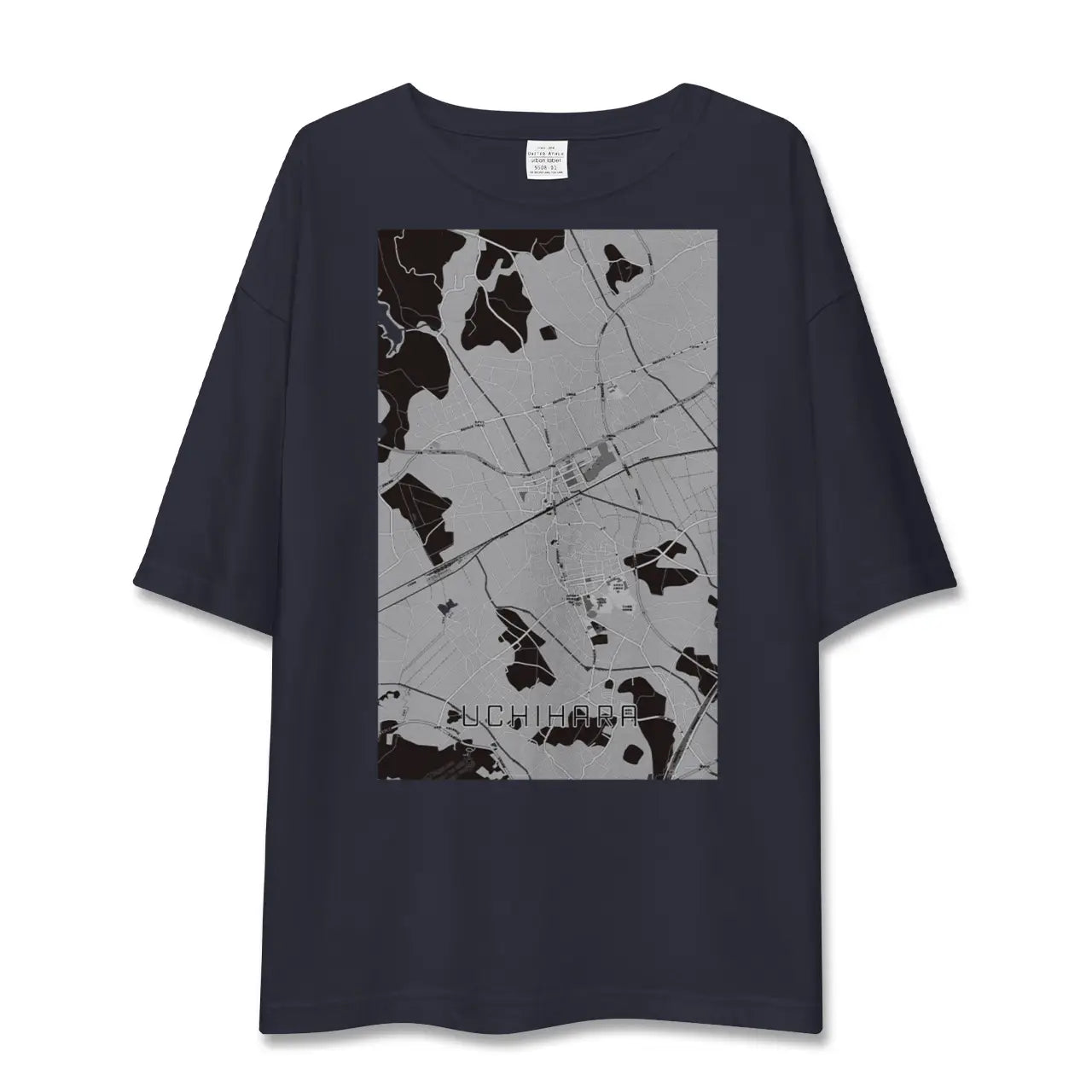 【内原(茨城県)】地図柄ビッグシルエットTシャツ
