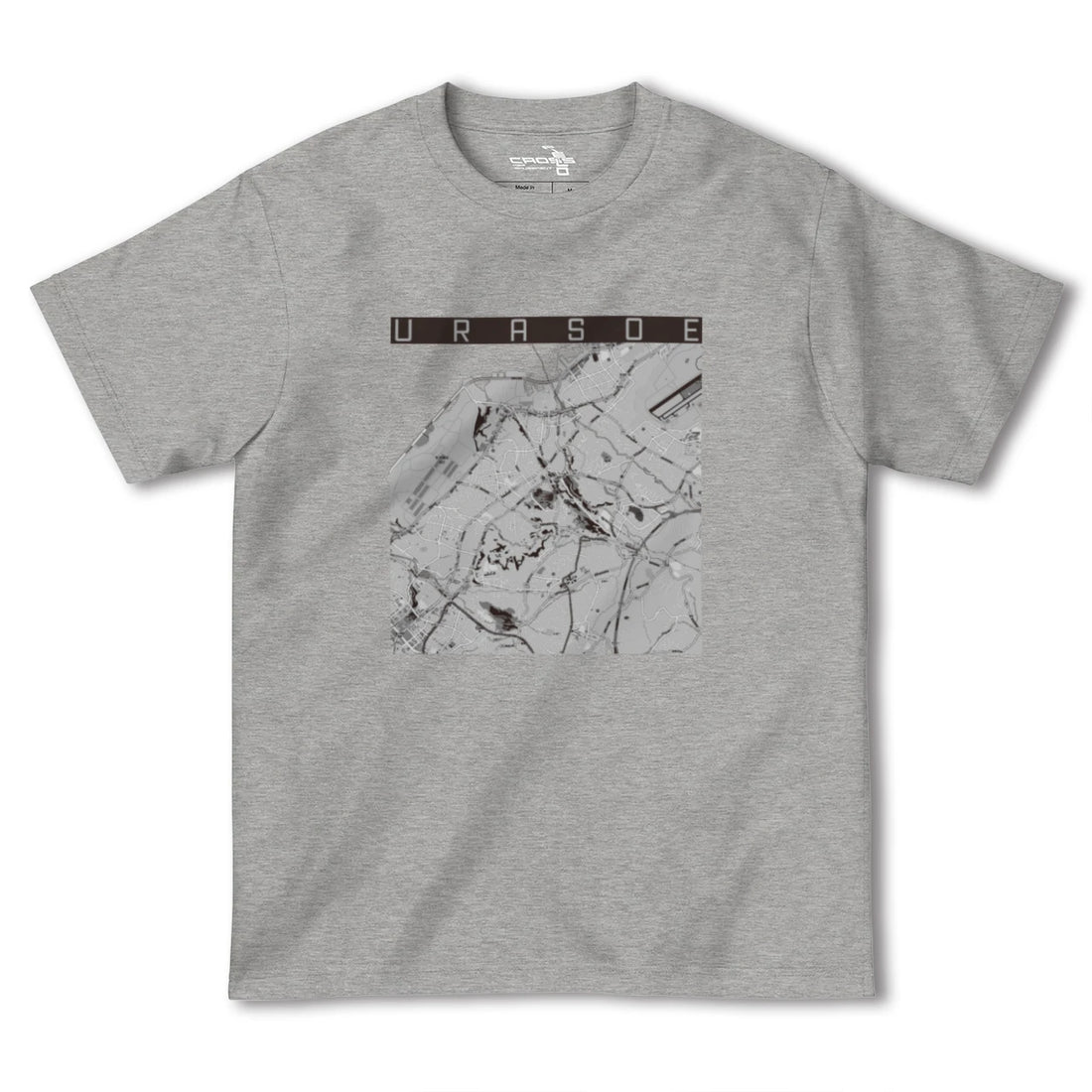 【浦添(沖縄県)】地図柄ヘビーウェイトTシャツ