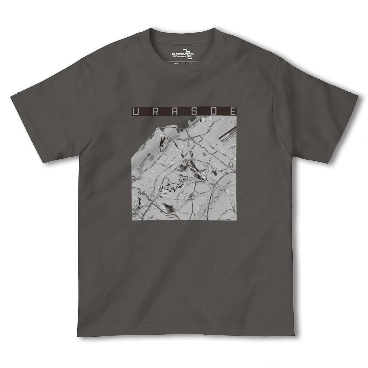 【浦添(沖縄県)】地図柄ヘビーウェイトTシャツ