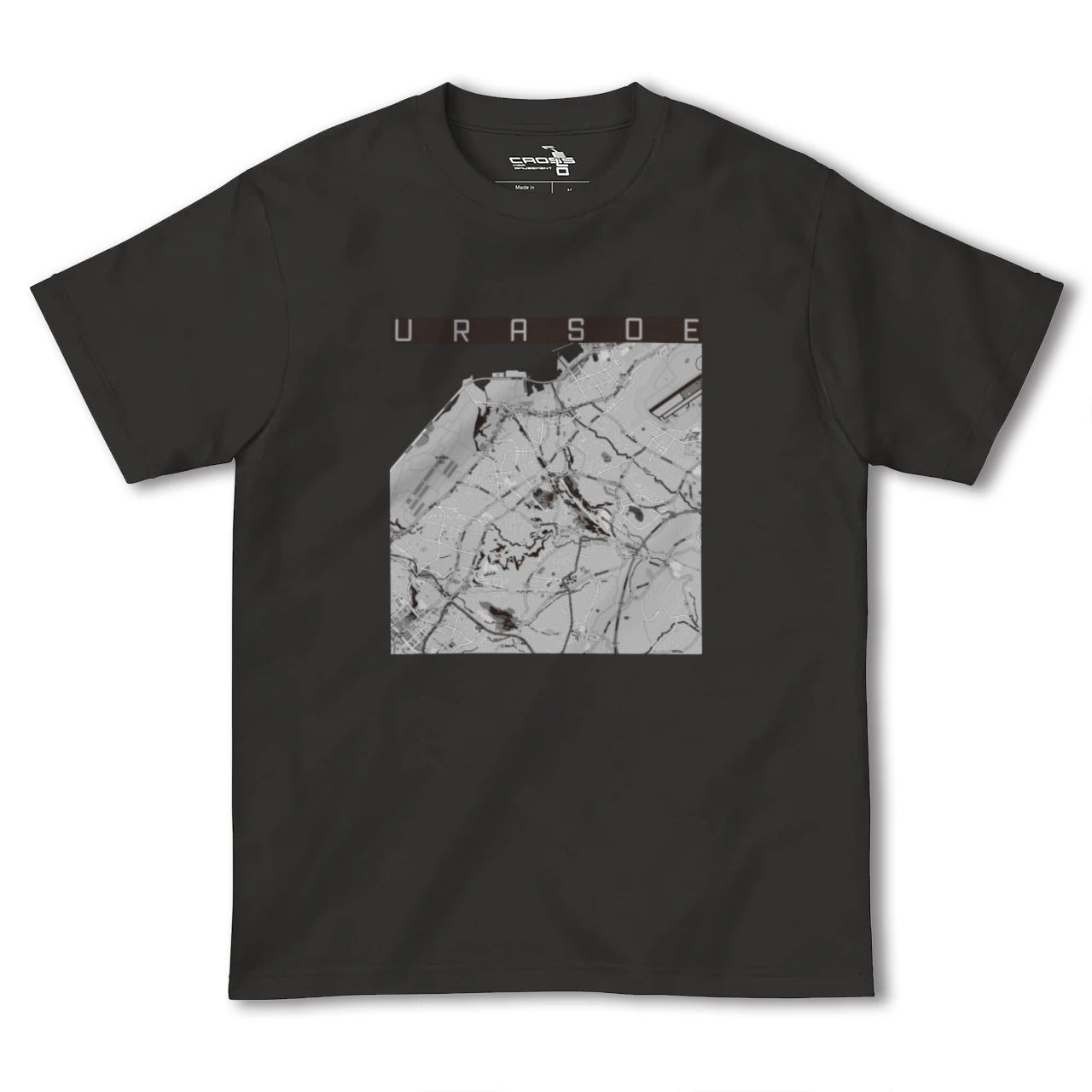 【浦添(沖縄県)】地図柄ヘビーウェイトTシャツ