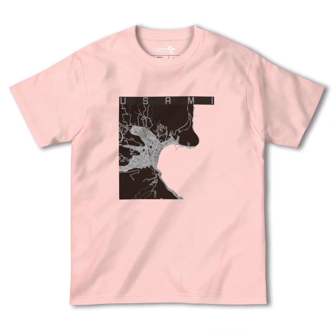 【宇佐美(静岡県)】地図柄ヘビーウェイトTシャツ