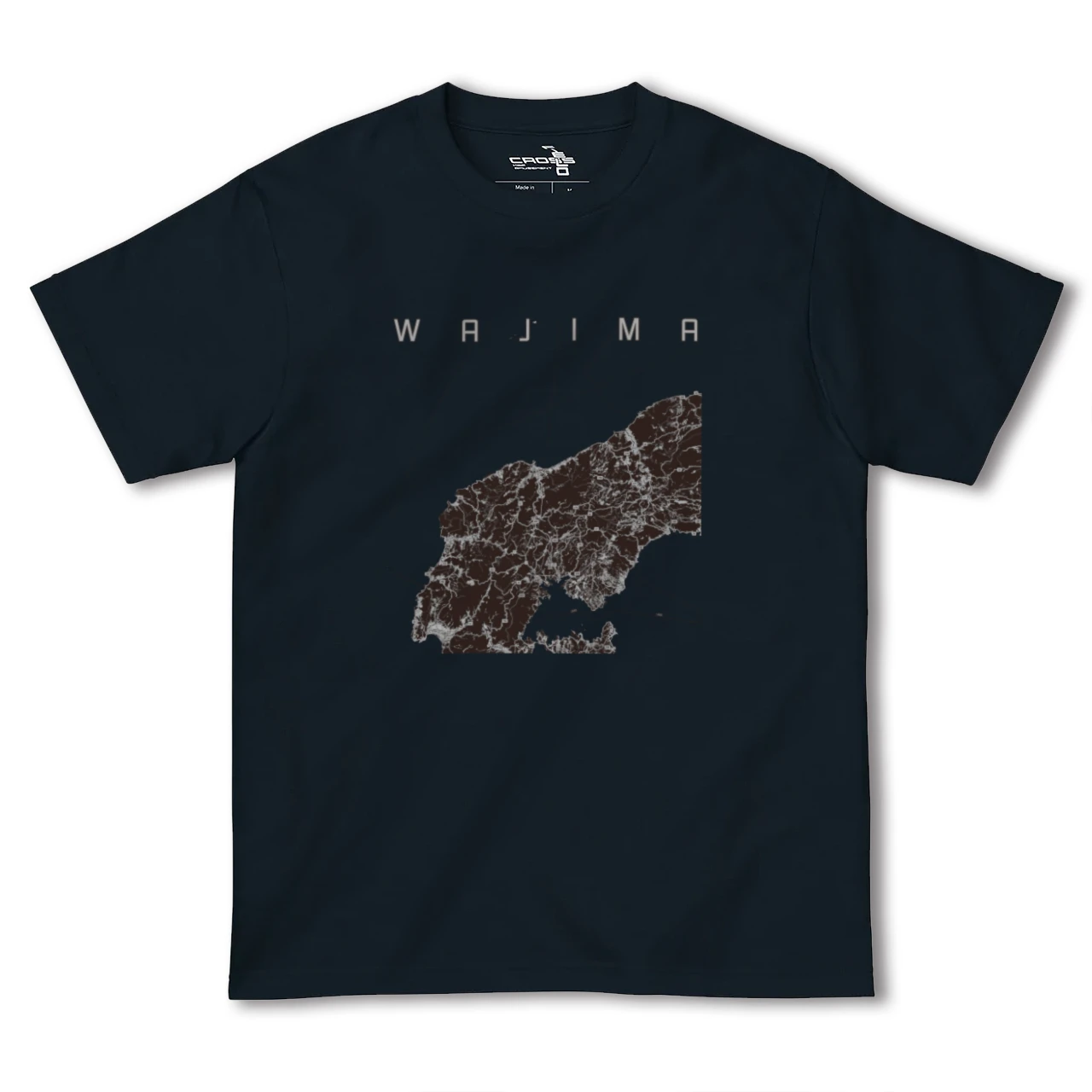 【輪島(石川県)】地図柄ヘビーウェイトTシャツ