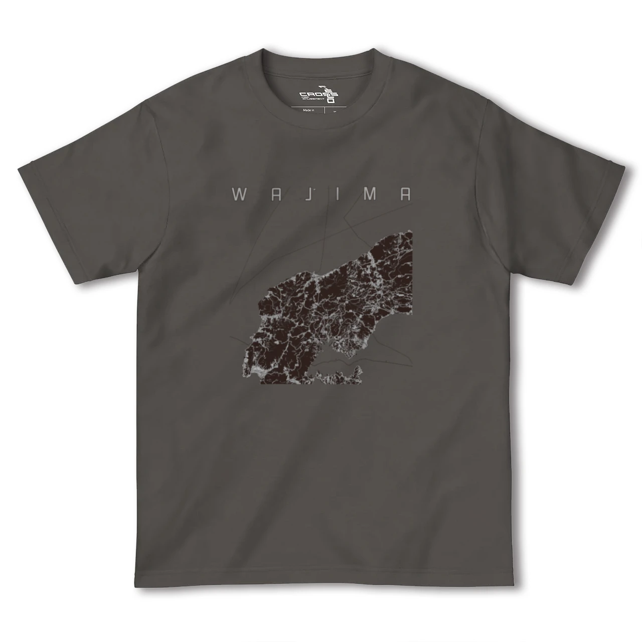【輪島(石川県)】地図柄ヘビーウェイトTシャツ