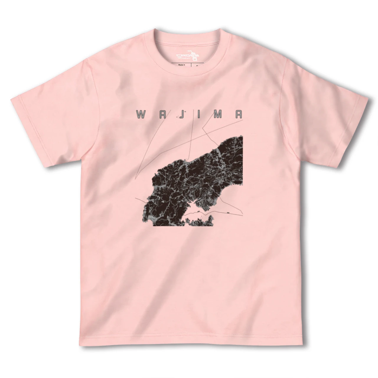 【輪島(石川県)】地図柄ヘビーウェイトTシャツ