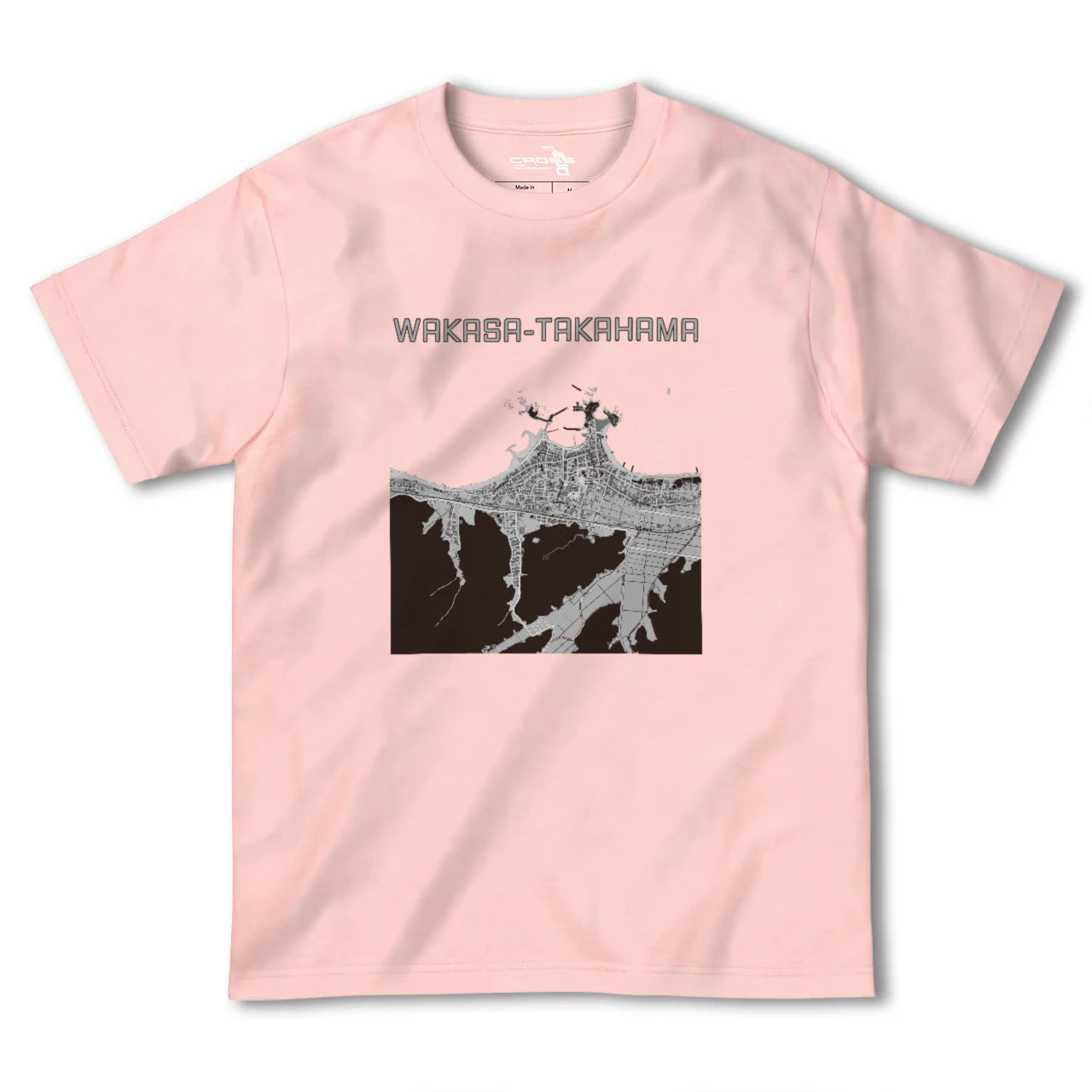 【若狭高浜(福井県)】地図柄ヘビーウェイトTシャツ