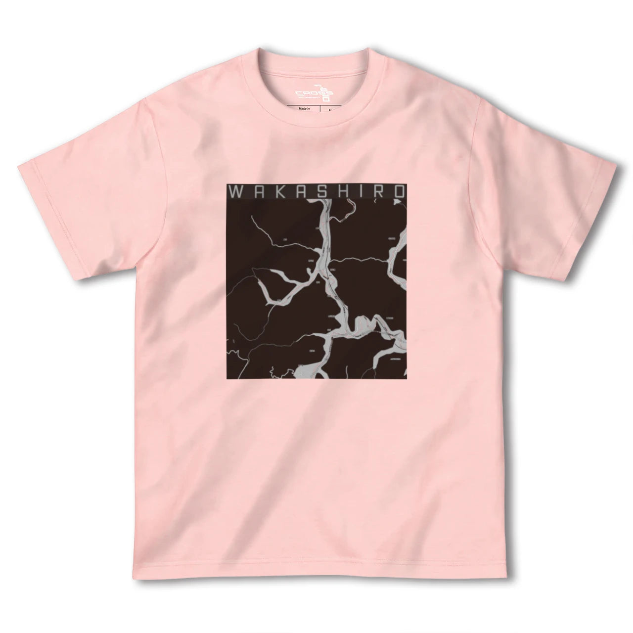 【若代(岡山県)】地図柄ヘビーウェイトTシャツ
