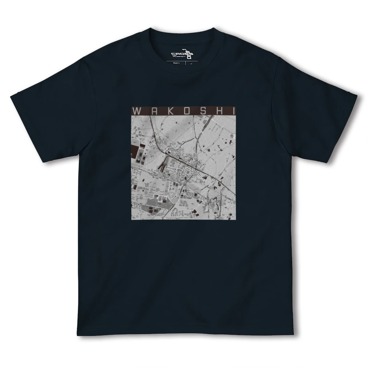 【和光市(埼玉県)】地図柄ヘビーウェイトTシャツ