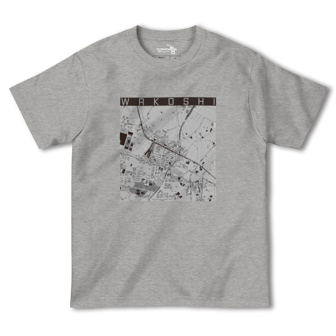 【和光市(埼玉県)】地図柄ヘビーウェイトTシャツ
