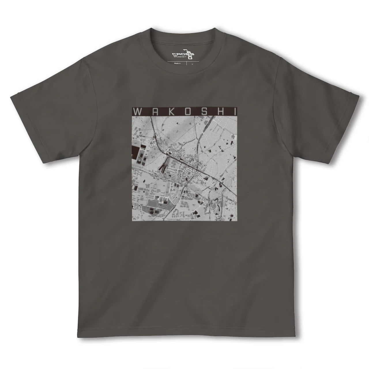 【和光市(埼玉県)】地図柄ヘビーウェイトTシャツ