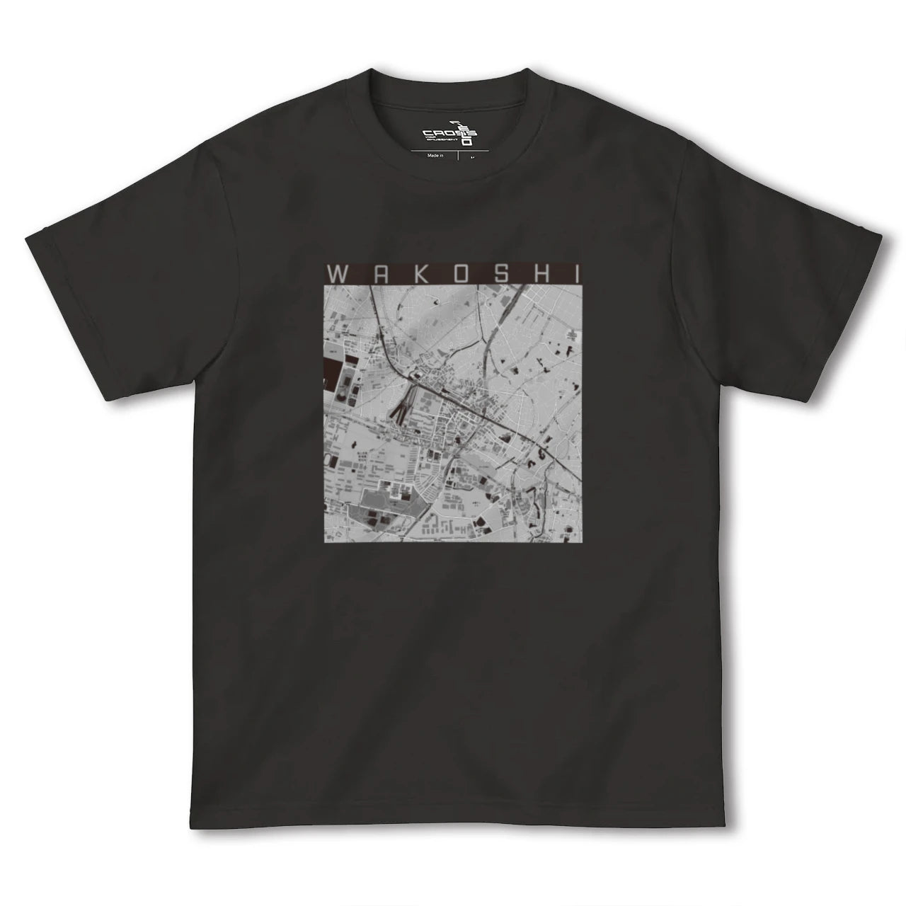 【和光市(埼玉県)】地図柄ヘビーウェイトTシャツ