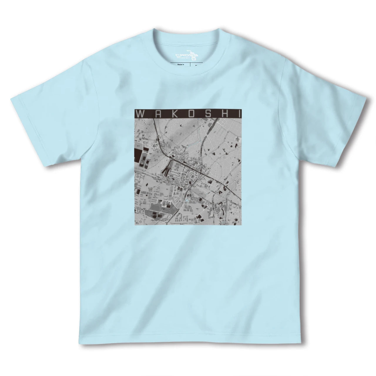 【和光市(埼玉県)】地図柄ヘビーウェイトTシャツ