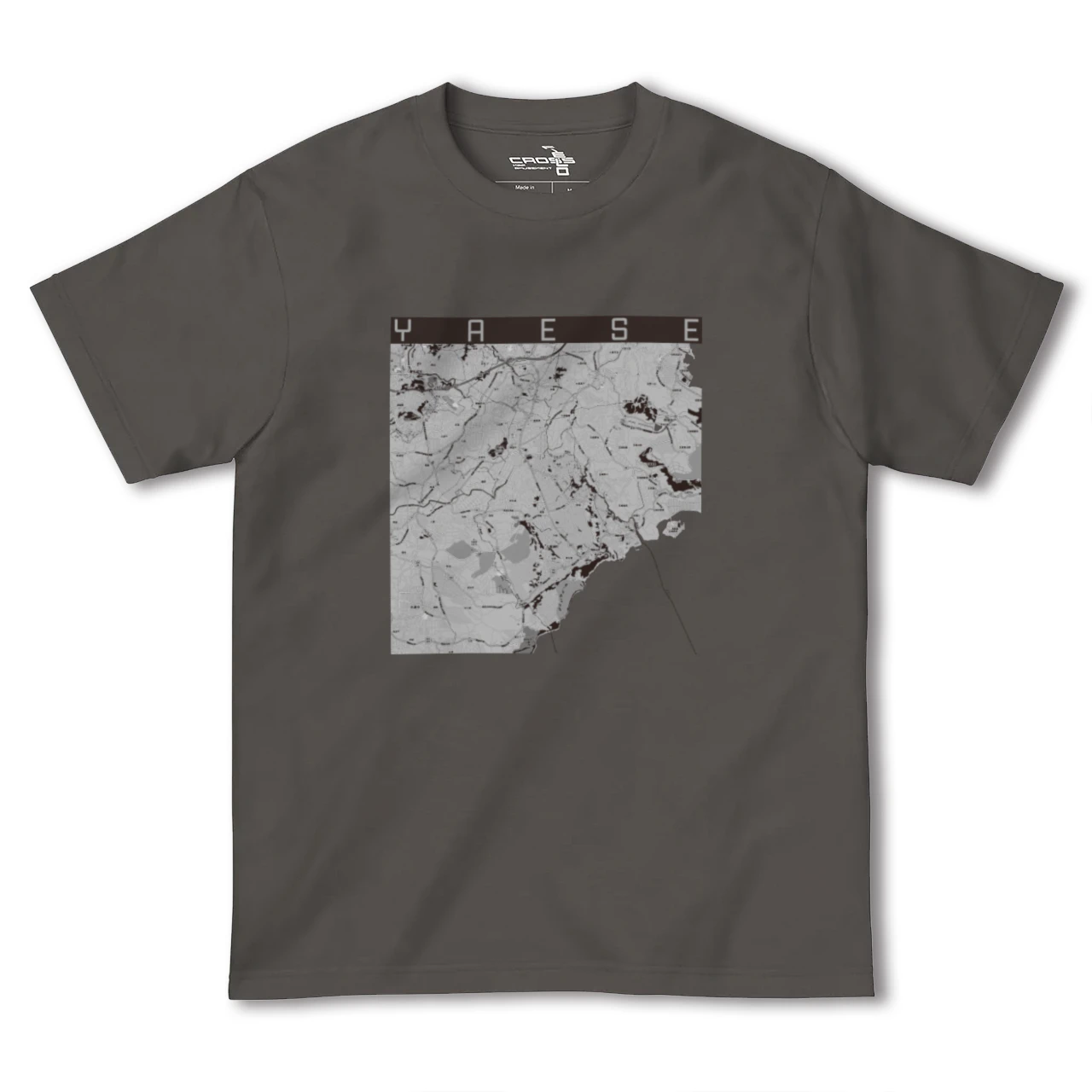 【八重瀬(沖縄県)】地図柄ヘビーウェイトTシャツ