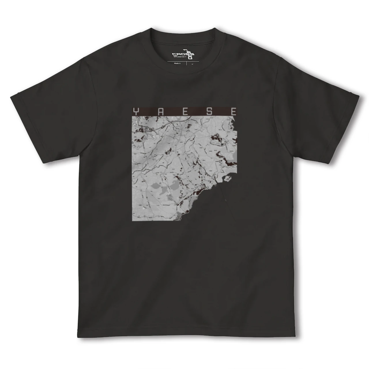 【八重瀬(沖縄県)】地図柄ヘビーウェイトTシャツ