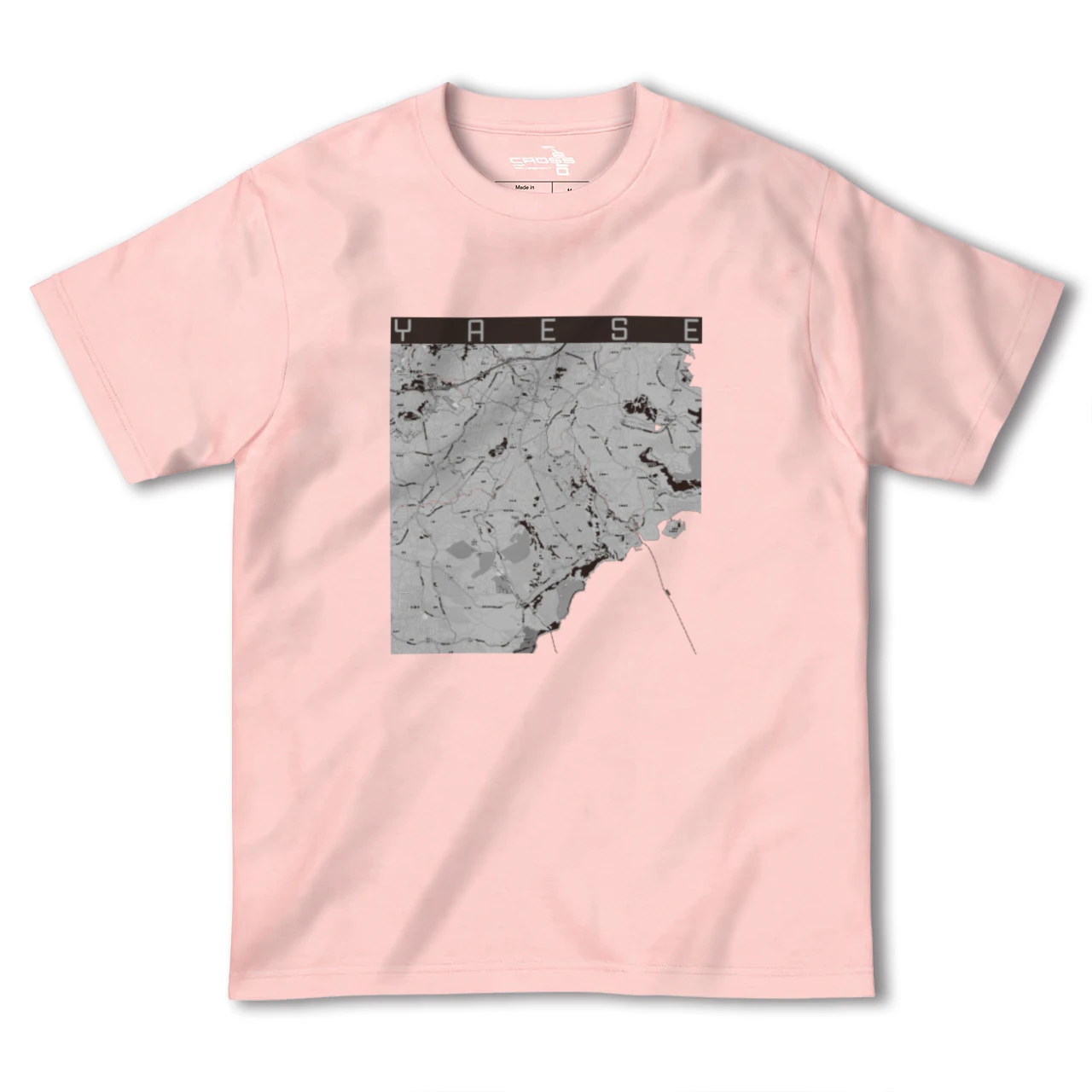 【八重瀬(沖縄県)】地図柄ヘビーウェイトTシャツ