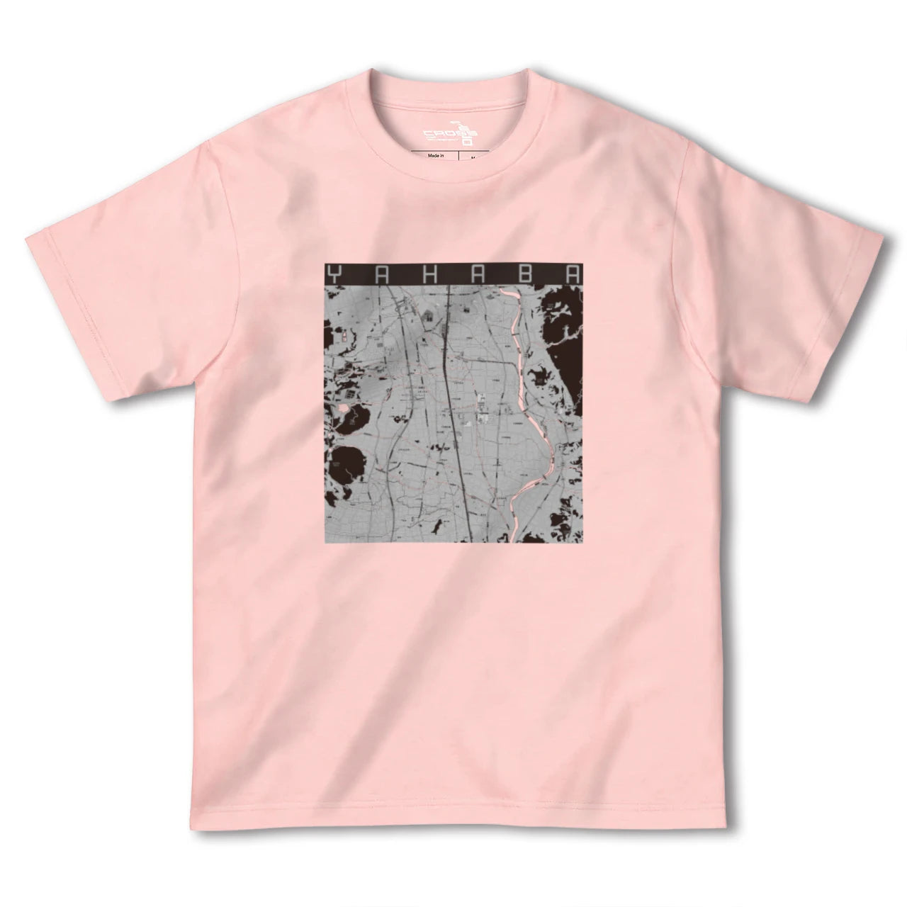 【矢巾(岩手県)】地図柄ヘビーウェイトTシャツ