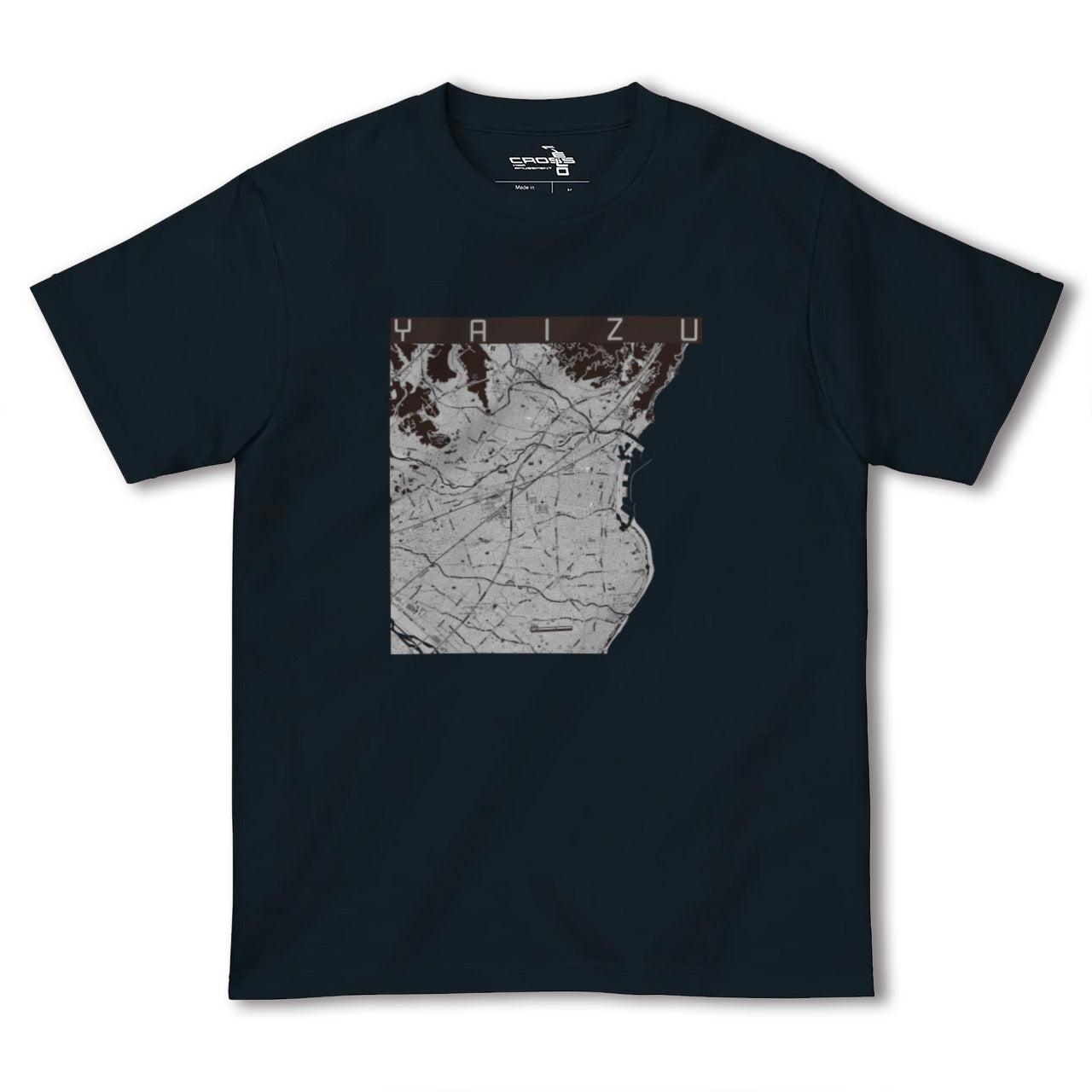 【焼津(静岡県)】地図柄ヘビーウェイトTシャツ