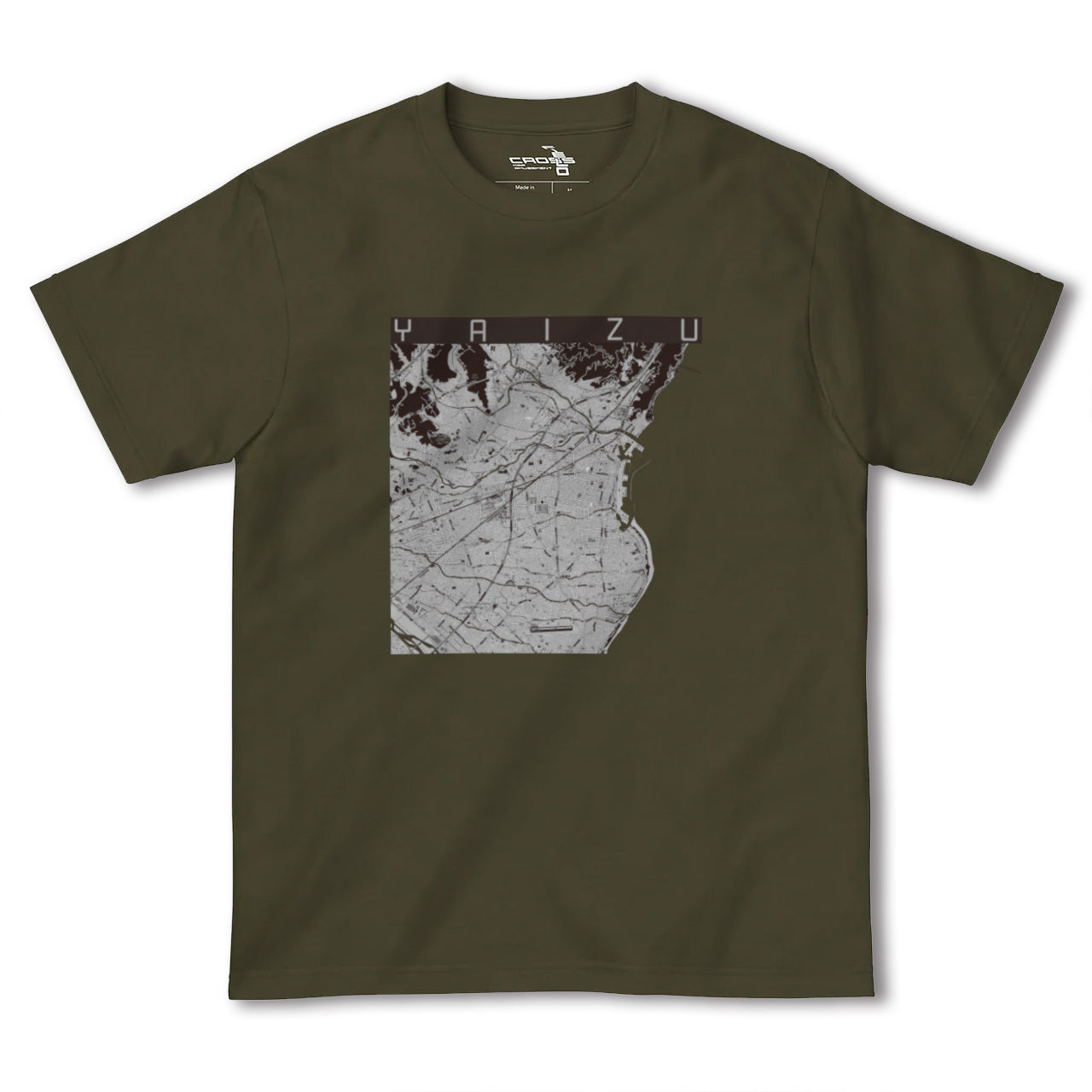【焼津(静岡県)】地図柄ヘビーウェイトTシャツ