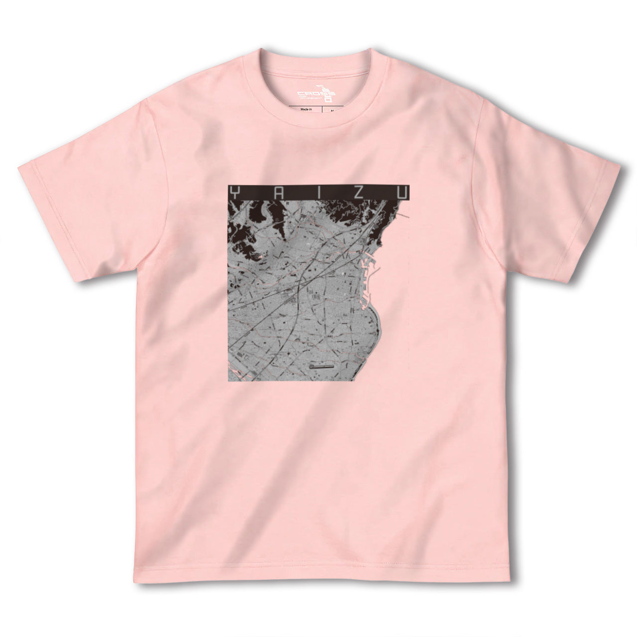 【焼津(静岡県)】地図柄ヘビーウェイトTシャツ