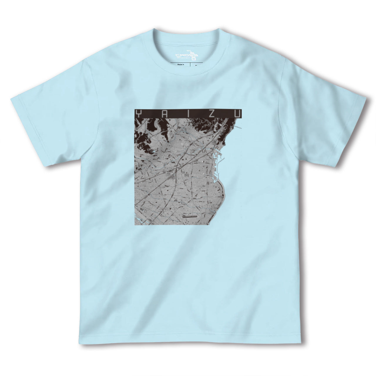 【焼津(静岡県)】地図柄ヘビーウェイトTシャツ