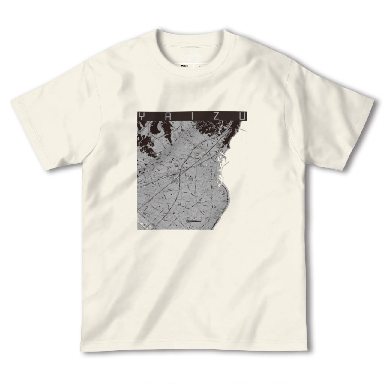 【焼津(静岡県)】地図柄ヘビーウェイトTシャツ