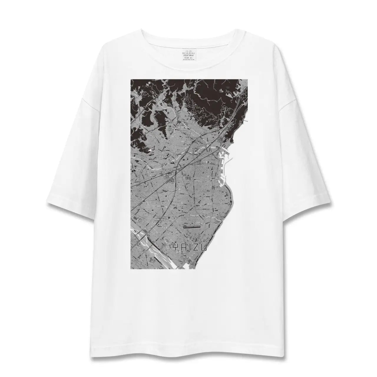 【焼津(静岡県)】地図柄ビッグシルエットTシャツ