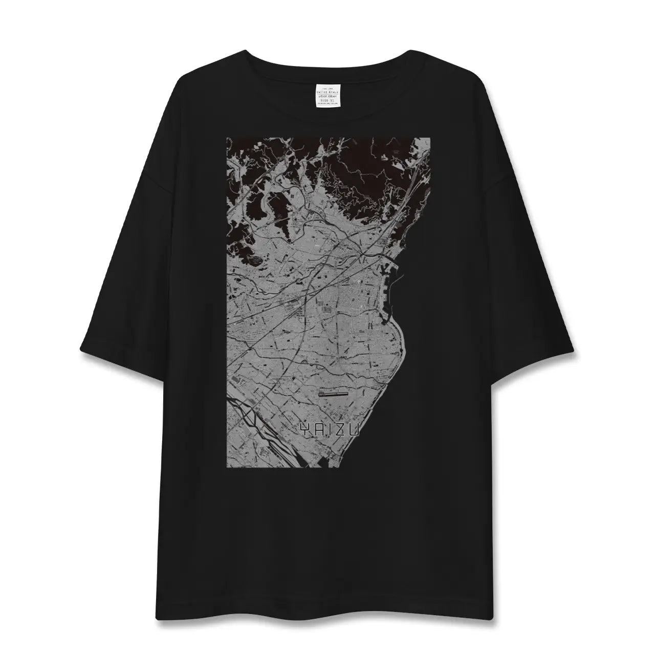 【焼津(静岡県)】地図柄ビッグシルエットTシャツ
