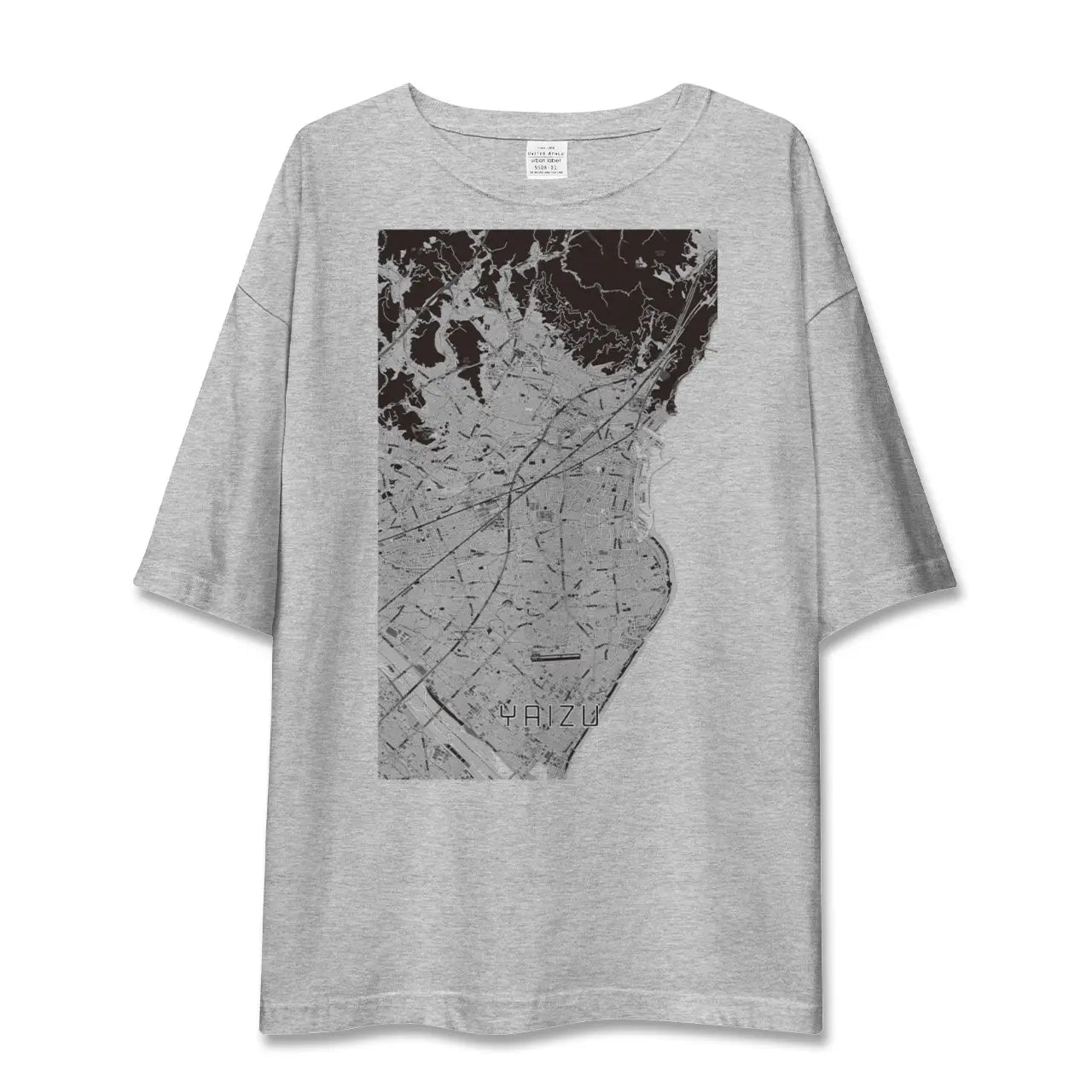 【焼津(静岡県)】地図柄ビッグシルエットTシャツ