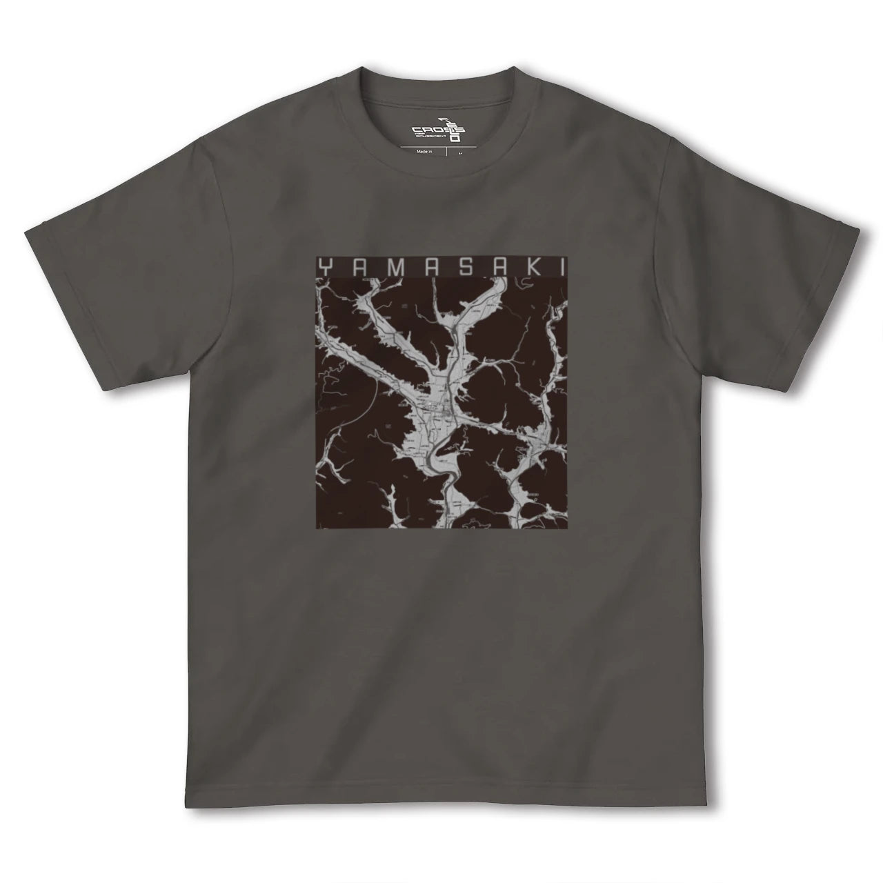 【山崎(兵庫県)】地図柄ヘビーウェイトTシャツ